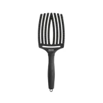 Četka za raščešljavanje Olivia Garden FingerBrush Boar&Nylon - Full Black Large