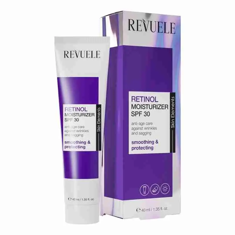 106246-1 Krema za lice Revuele Retinol 40 ml - Moisturizer SPF 30 - Slika 1