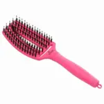 Četka za raščešljavanje Olivia Garden Fingerbrush Nylon Mix - Pink Ink - Slika 2