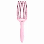 Četka za raščešljavanje Olivia Garden Fingerbrush Nylon Mix - Paper Blush
