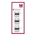 Češljić za mašinicu magnetni Moser 6, 9, 12  mm - Set 3 kom (Outlet)