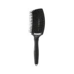 Četka za raščešljavanje Olivia Garden FingerBrush Boar&Nylon - Full Black Large - Slika 2