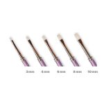 Kist za UV gel Sina Cirkon 2 mm - Bijela dlaka (Outlet) - Slika 2