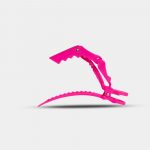 Klipsna za kosu Framar Pvc Gumirana 4 kom - Pink (N) - Slika 2