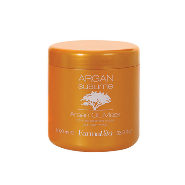 fv04970 Maska za kosu FarmaVita Argan Sublime - 1000 ml - Slika 1