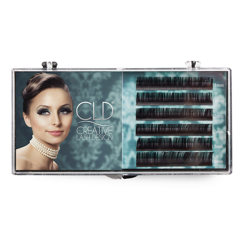c-trepavice-92 Ekstenzije za trepavice CLD Silk Lashes C - 0.10 mm / 12 mm (Outlet) - Slika 1