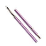 Kist za UV gel Sina Cirkon 4 mm - Bijela dlaka (X) - Slika 2