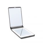 Ogledalo Smile LED Aku Usb C Compact preklopno 9 x 13 cm - Crno (X)