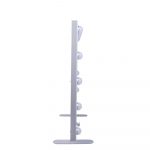 Ogledalo Smile Hollywood x 14 lampi Usb DC stolno 50 x 60 cm - Silver (X) - Slika 3