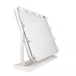 Ogledalo Smile Hollywood x 11 lampi dimmable Usb DC stolno 42 x 50 cm - Bijelo (X) - Slika 2