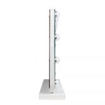 Ogledalo Smile Hollywood x 11 lampi dimmable Usb DC stolno 42 x 50 cm - Bijelo (X) - Slika 4