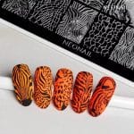 Šablon za nokte za pečate NeoNail Stamping plate - Animal 12 (N) - Slika 4