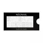 Šablon za nokte za pečate NeoNail Stamping plate - Tropic 14 (Outlet)