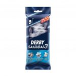 Žileti za brijanje Derby Samurai 3 Jednokratni Vrećica - 5 kom