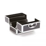 Kofer za pribor Xanitalia 26x18x19 cm - Alu Small Black - Slika 2