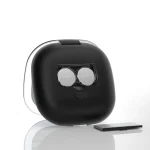 Ogledalo Smile LED dvostrano, 5X, Aku Usb C preklopno kvadratno 9 x 9 cm - Crno (X) - Slika 3