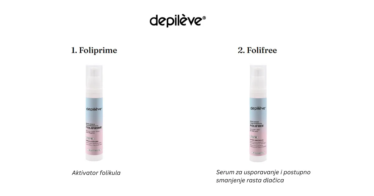 Depilève Folifree: Manje dlačica, sporiji rast – bez lasera i bez uređaja! 1
