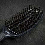 Četka za raščešljavanje Olivia Garden Fingerbrush - Nylon Black Onyx M (X) - Slika 5