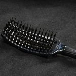 Četka za raščešljavanje Olivia Garden Fingerbrush - Nylon Black Onyx M (X) - Slika 4