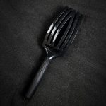 Četka za raščešljavanje Olivia Garden Fingerbrush - Nylon Black Onyx M (X) - Slika 2