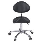 Stolica pomoćna s naslonom Marvento Saddle - Crna - Slika 2