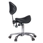 Stolica pomoćna s naslonom Marvento Saddle - Crna - Slika 3