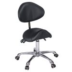 Stolica pomoćna s naslonom Marvento Saddle - Crna - Slika 6