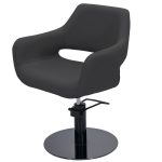 Stolica frizerska Marvento Classic - Crna - Slika 3