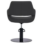 Stolica frizerska Marvento Classic - Crna - Slika 5