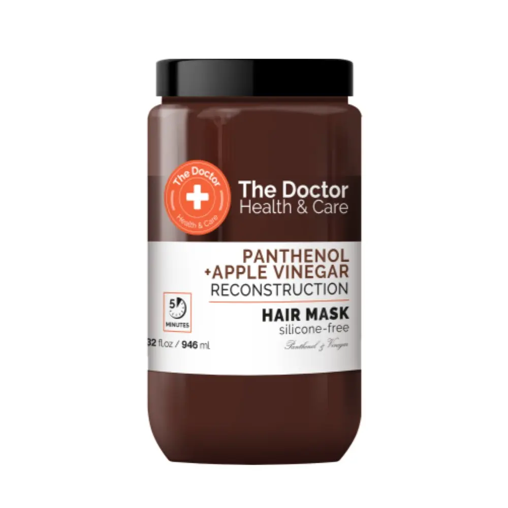 EP604166-1-1 Maska za dubinsku obnovu kose The Doctor 946 ml - Panthenol + Apple Vinegar - Slika 1