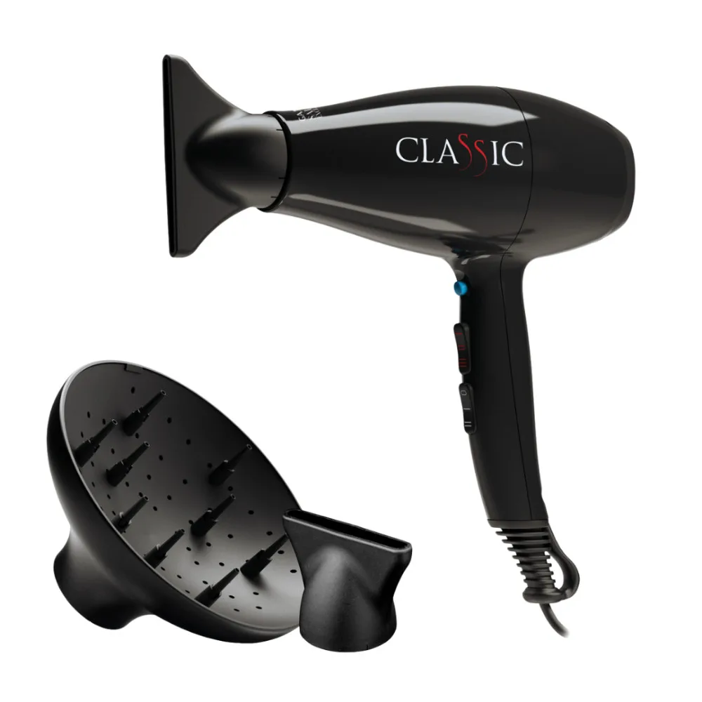 GA17687-1 Fen za kosu Gama Classic 2200 W - Crni - Slika 1