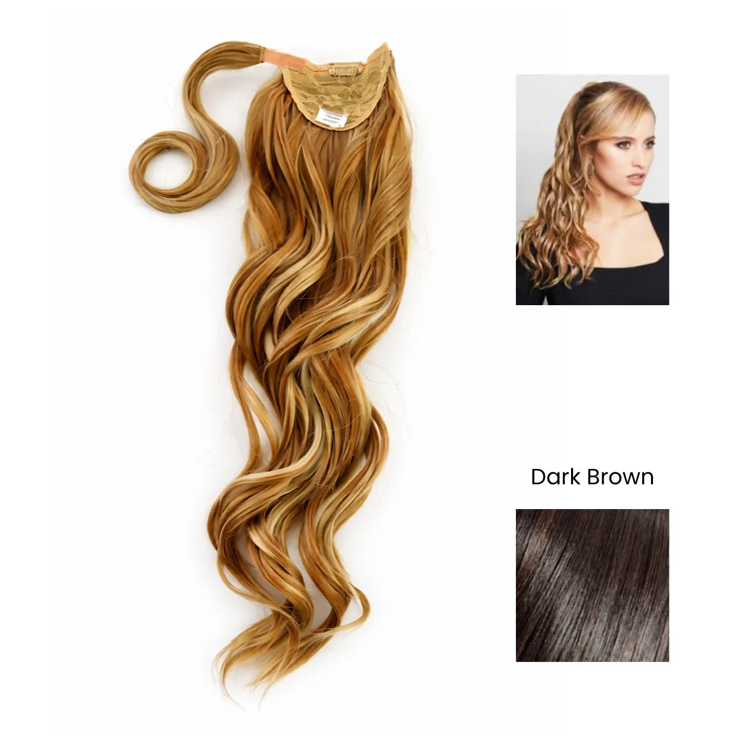 GM2029 Umetak za kosu Gisela Mayer Tango Beach - Dark Brown - Slika 1