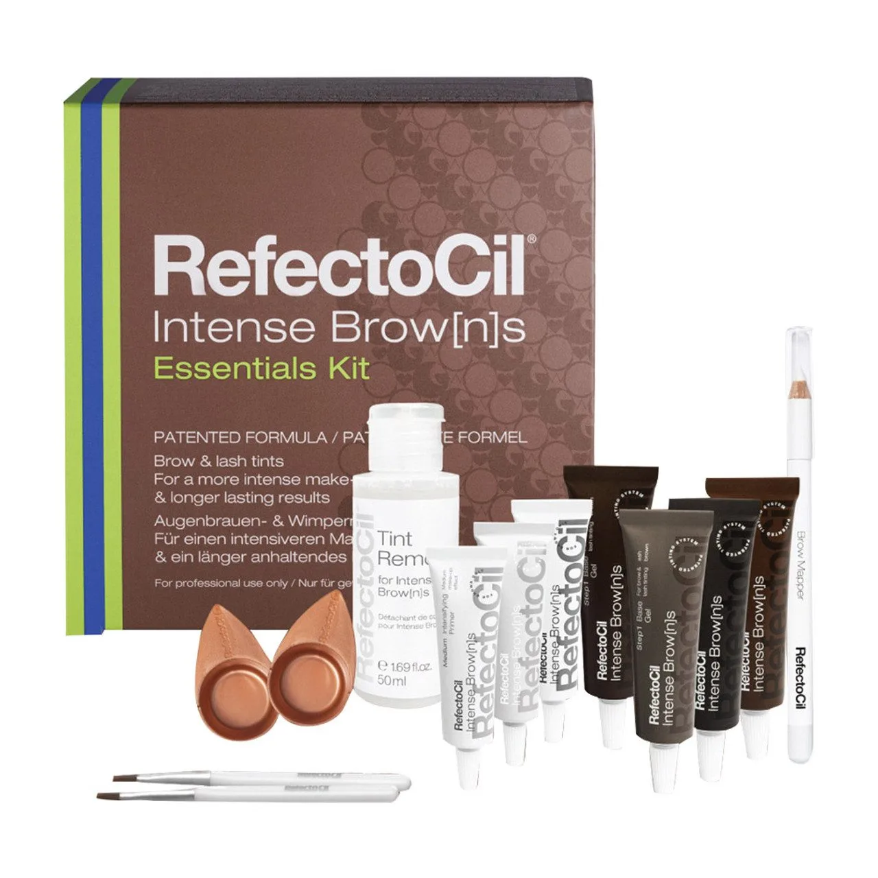 IntenseBrowns_Essentials_Kit_WEB__38109 Set za obrve RefectoCil Intense Browns - Essentials Kit - Slika 1