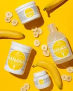 Maska za slabu kosu s vitaminima Kallos Banana - 1000 ml - Slika 3