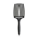 Četka za raščešljavanje Olivia Garden Fingerbrush Nylon Mix - Crna L (N)