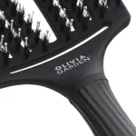 Četka za raščešljavanje Olivia Garden Fingerbrush Nylon Mix - Crna L (N) - Slika 5