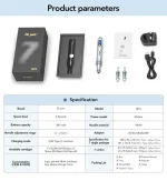 Derma Pen Microneedling Dr.pen M7S Sivi - Bežični - Slika 3