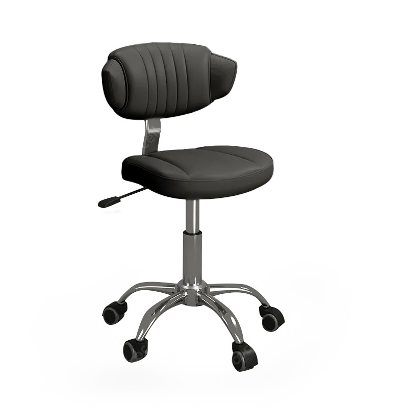 OC3049C Stolica pomoćna s naslonom Commodo Crna - Lux - Slika 1