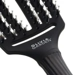 Četka za raščešljavanje Olivia Garden Fingerbrush Nylon Mix - Crna M (N) - Slika 5