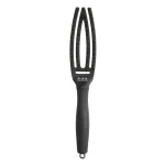 Četka za raščešljavanje Olivia Garden FingerBrush Boar&Nylon - Crna Small (N)