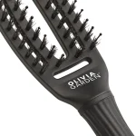 Četka za raščešljavanje Olivia Garden FingerBrush Boar&Nylon - Crna Small (N) - Slika 2