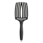 Četka za raščešljavanje Olivia Garden FingerBrush Boar&Nylon - Crna Large