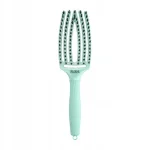 Četka za raščešljavanje Olivia Garden Fingerbrush Nylon Mix - Arctic Teal