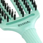 Četka za raščešljavanje Olivia Garden Fingerbrush Nylon Mix - Arctic Teal - Slika 2