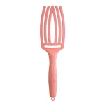 Četka za raščešljavanje Olivia Garden FingerBrush Boar&Nylon - Radiant Peach - Slika 3