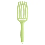 Četka za raščešljavanje Olivia Garden FingerBrush Boar&Nylon - Green Pistachio - Slika 3