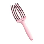 Četka za raščešljavanje Olivia Garden Fingerbrush Nylon Mix - Share The Pink - Slika 2