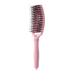 Četka za raščešljavanje Olivia Garden Fingerbrush Nylon Mix - Share The Pink - Slika 3
