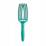 Četka za raščešljavanje Olivia Garden Fingerbrush Nylon Mix - Earth Green (X)
