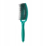 Četka za raščešljavanje Olivia Garden Fingerbrush Nylon Mix - Earth Green (X) - Slika 2